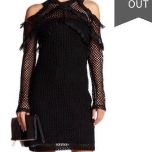 Gracia- Mesh Black Dress